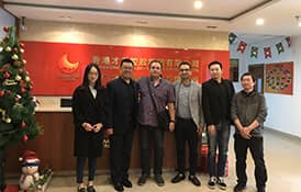 澳大利亞客戶(hù)來(lái)我司訪問(wèn)并與我司簽訂合作訂單